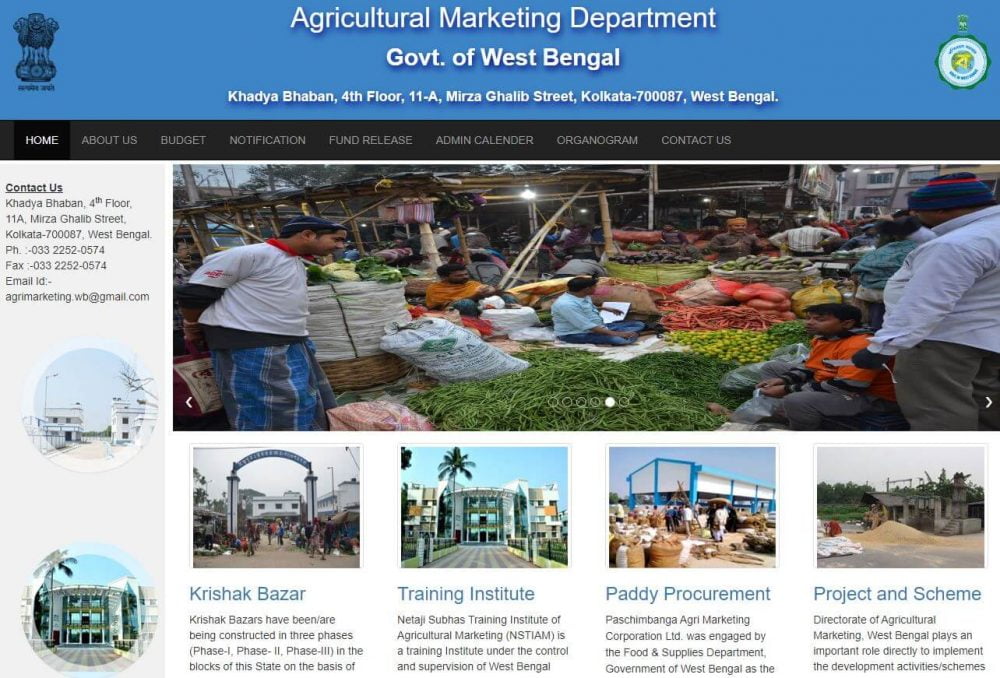 Agriculture Marketing Department of West Bengal