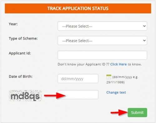 Track Application Status of Kanyashree Prakalpa