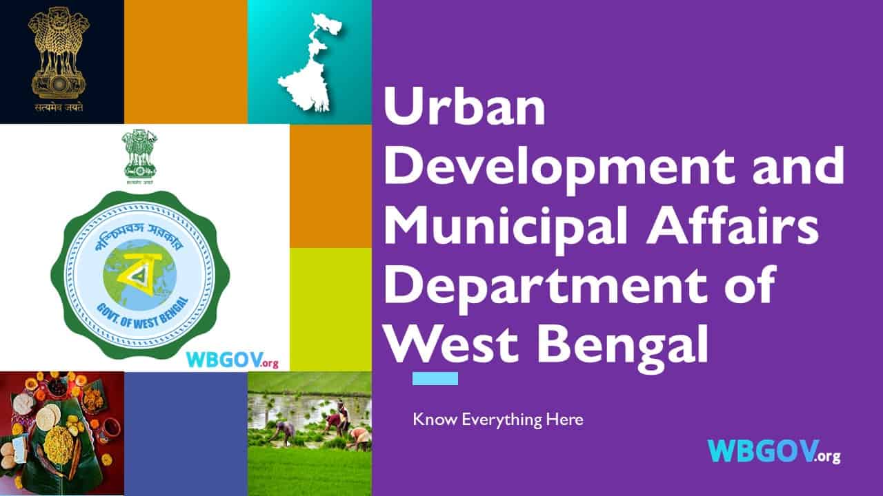 wburbanservices.gov.in Urban Development and Municipal Affairs Department of West Bengal