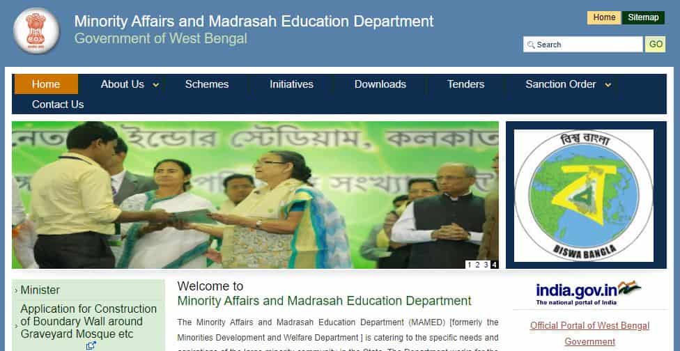 Minority Affairs and Madrasah Education Department of West Bengal Online