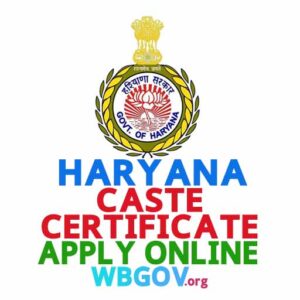 Haryana Caste Certificate Apply Online @ saralharyana.gov.in