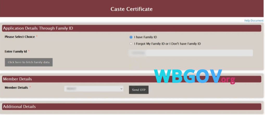 Haryana Caste Certificate Registration Online @ saralharyana.gov.in