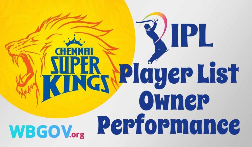 Chennai Super Kings Players List, Owner, Performance