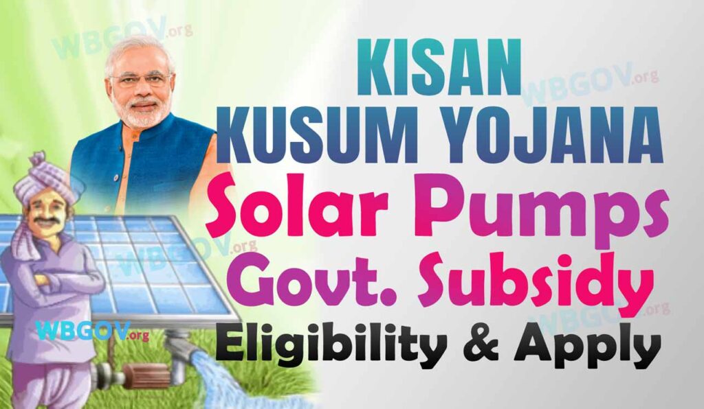 Kisan Kusum Yojana: Benefits, Eligibility, Subsidy and Apply