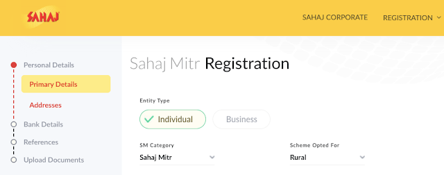 Registration Tathya Mitra Kendra