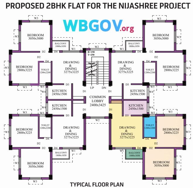 Nijashree Housing Scheme Floor Layout Design