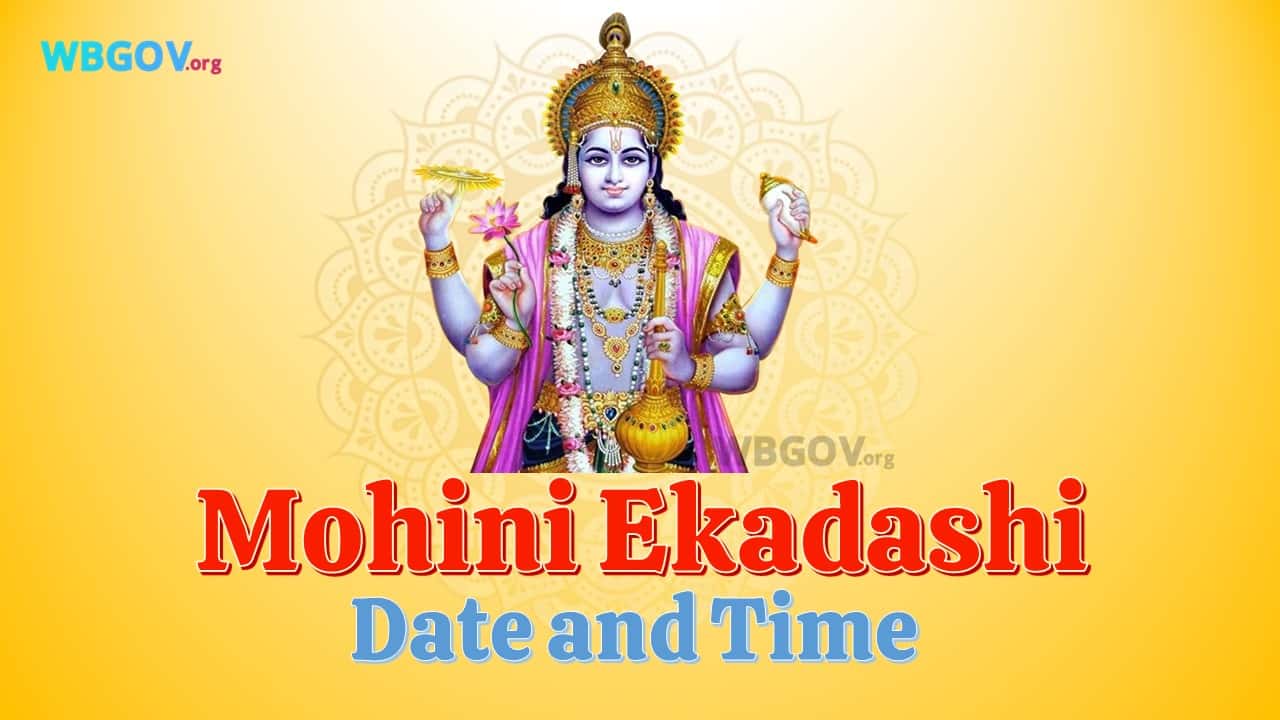 Mohini Ekadashi Date and Time in India