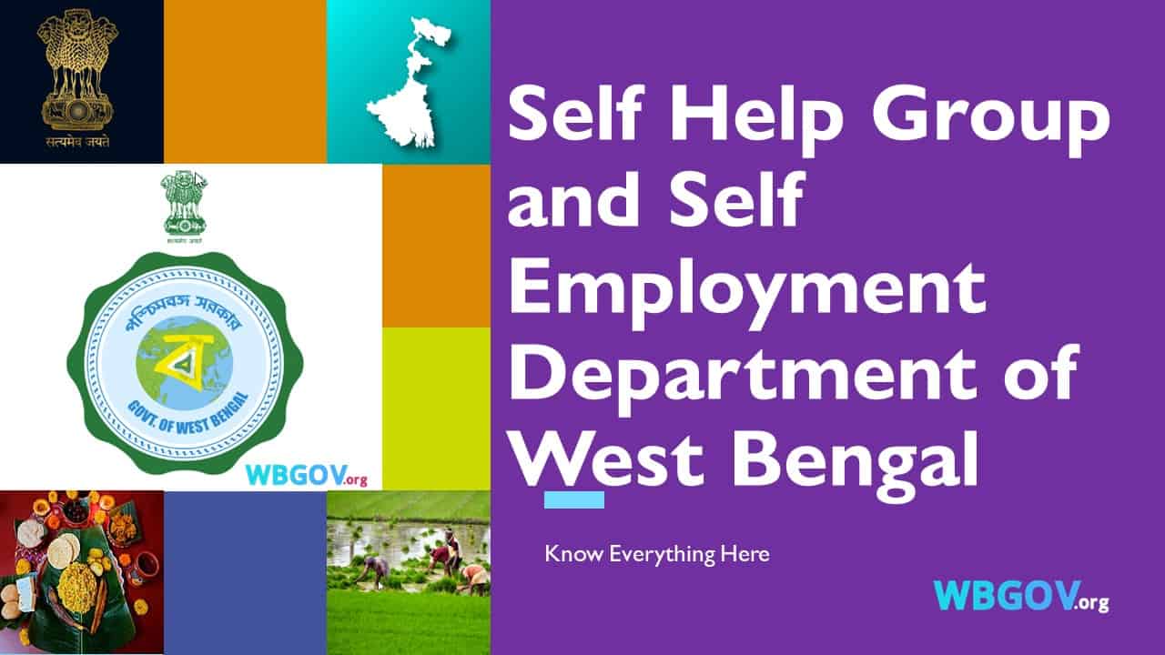 shgsewb.gov.in Self Help Group and Self Employment Department of West Bengal
