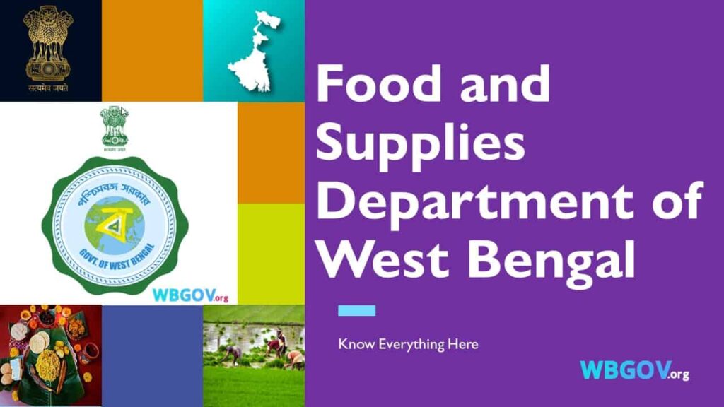 food.wb.gov.in Food and Supplies Department of West Bengal